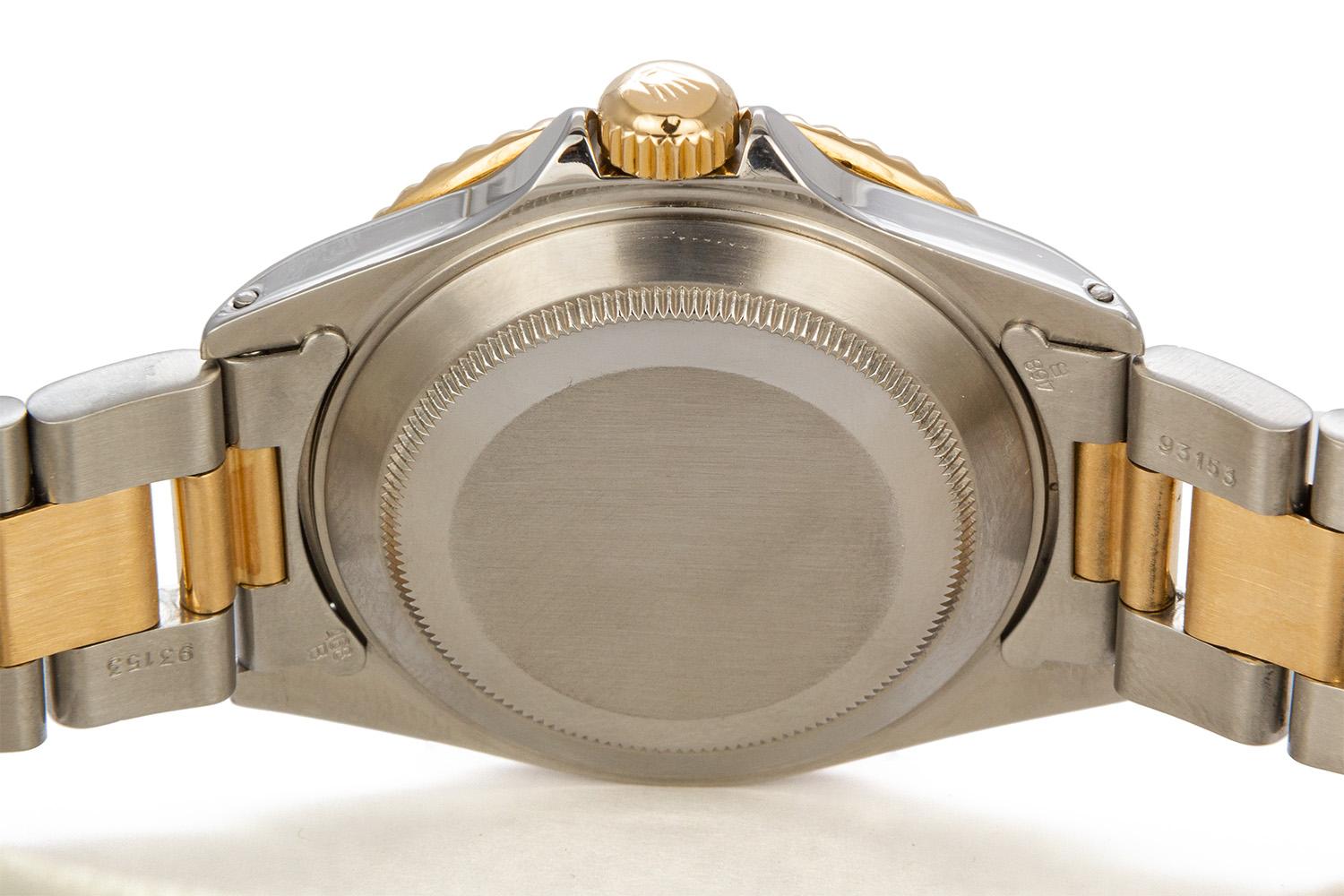 Rolex Submariner Two-Tone 18 Karat Yellow Gold and Stainless Steel Watch 16613 1