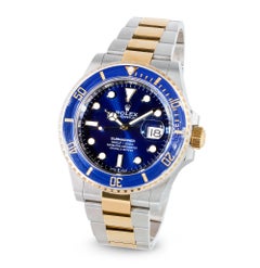 Rolex Submariner Two-Tone "Bluesy" Wristwatch