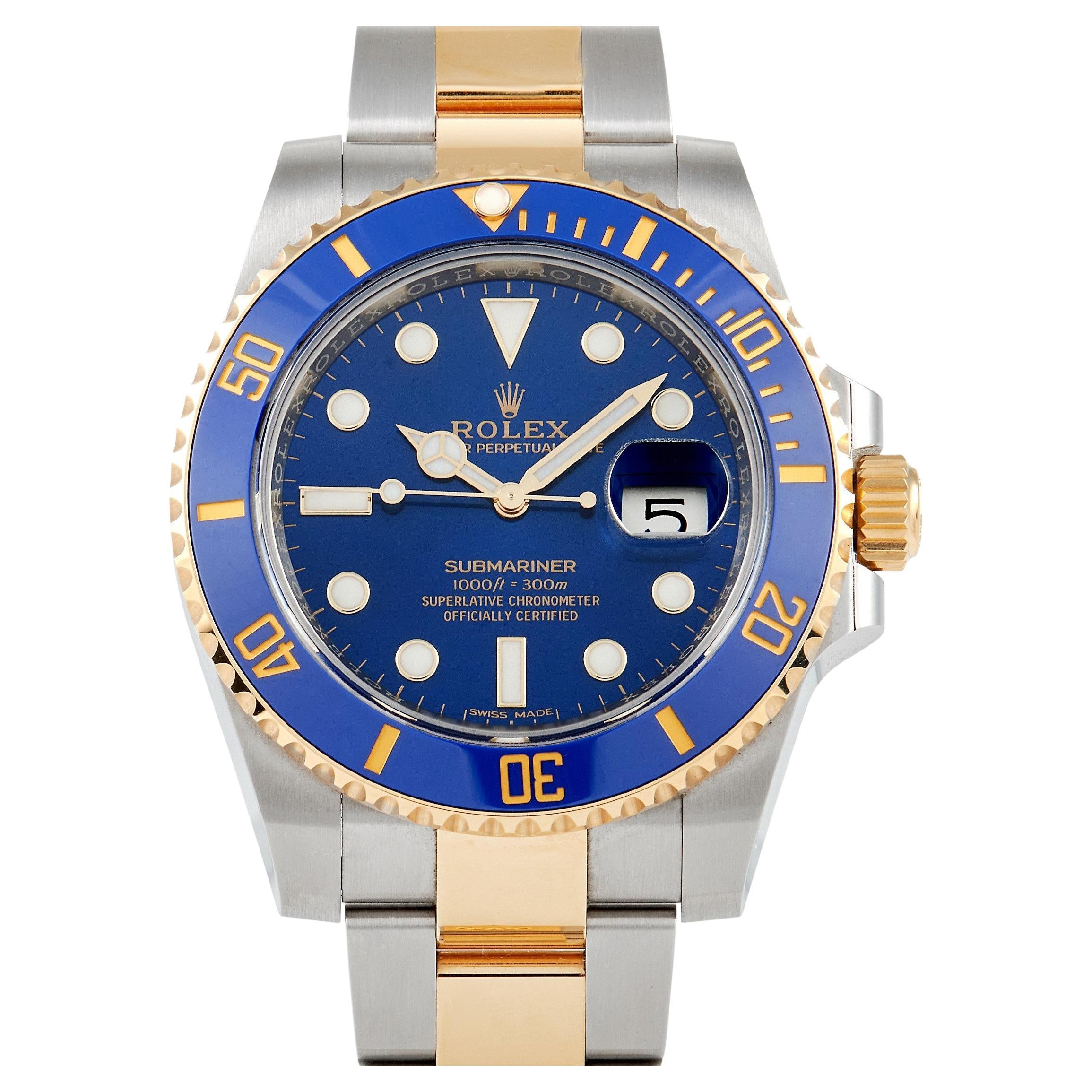 Rolex Submariner Two-Tone Date Watch 116613LB