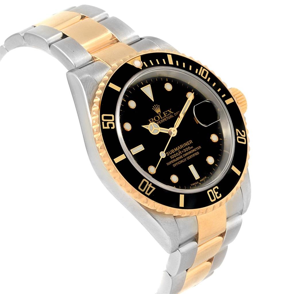 rolex submariner two tone