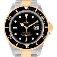 Rolex Submariner Two-Tone Steel Yellow Gold Men's Watch 16613