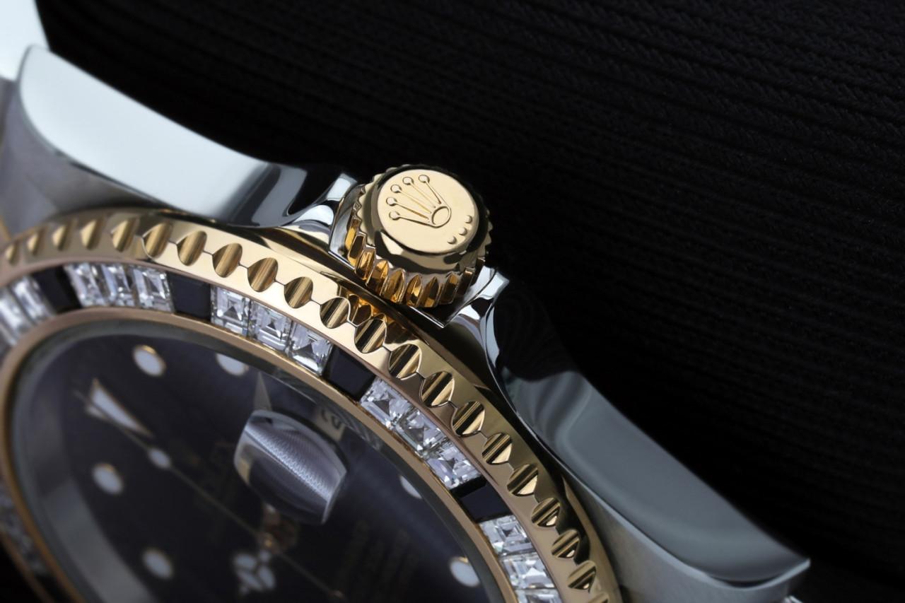 rolex submariner gold schwarz