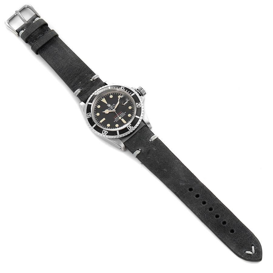 Rolex Submariner Vintage Black Mark IV Dial Steel Mens Watch 1680 4
