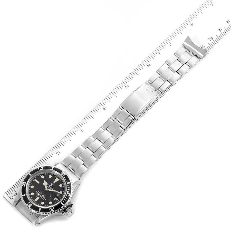 Rolex Submariner Vintage Black Mark V Dial Steel Mens Watch 1680 6