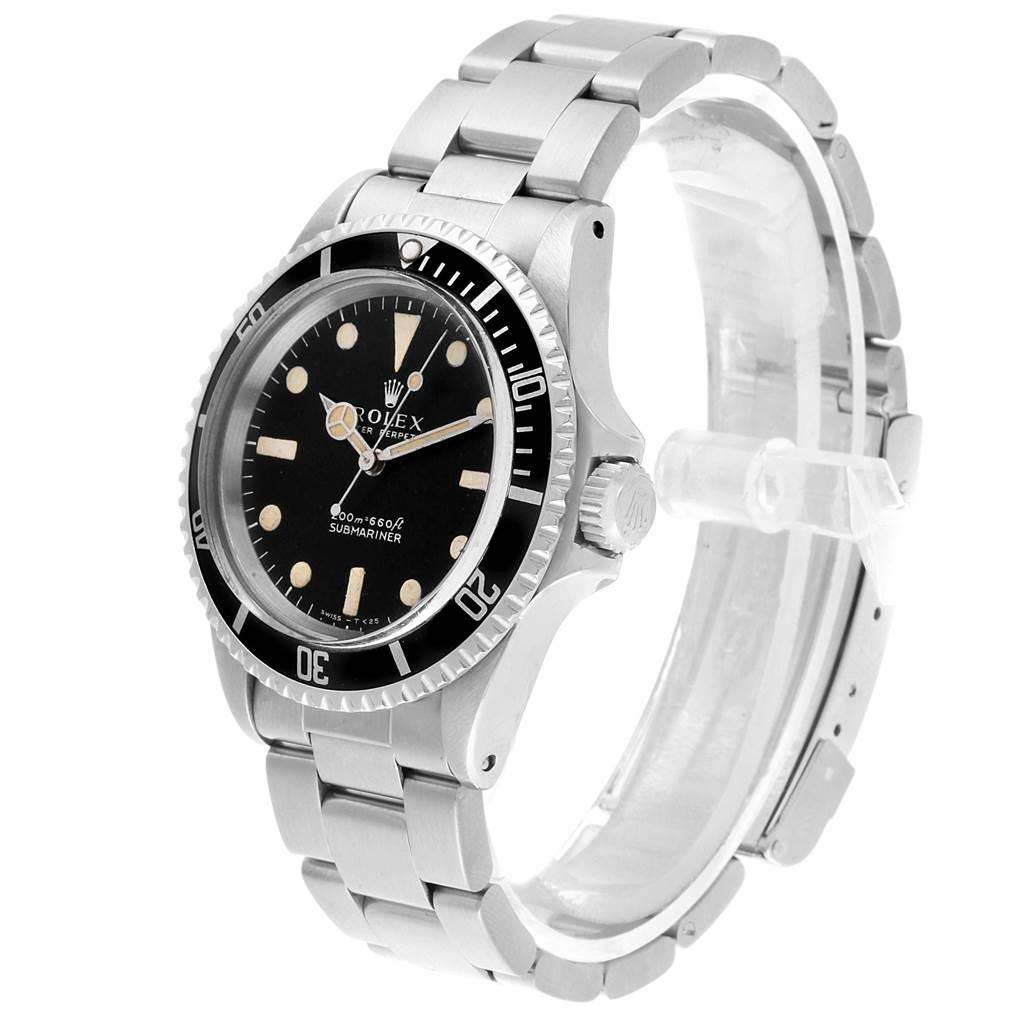 Rolex Submariner Vintage Stainless Steel Automatic Men's Watch 5513 1