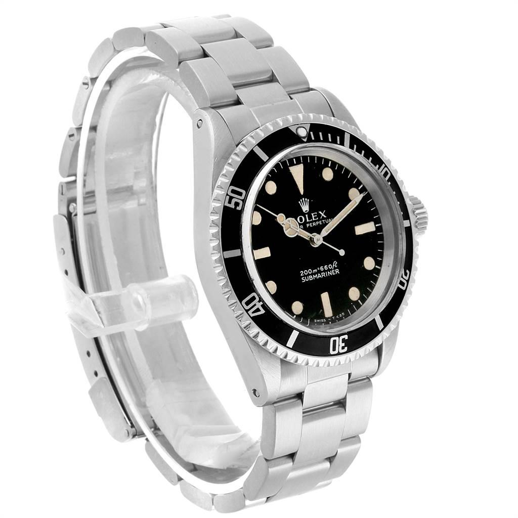 Rolex Submariner Vintage Stainless Steel Automatic Men's Watch 5513 2