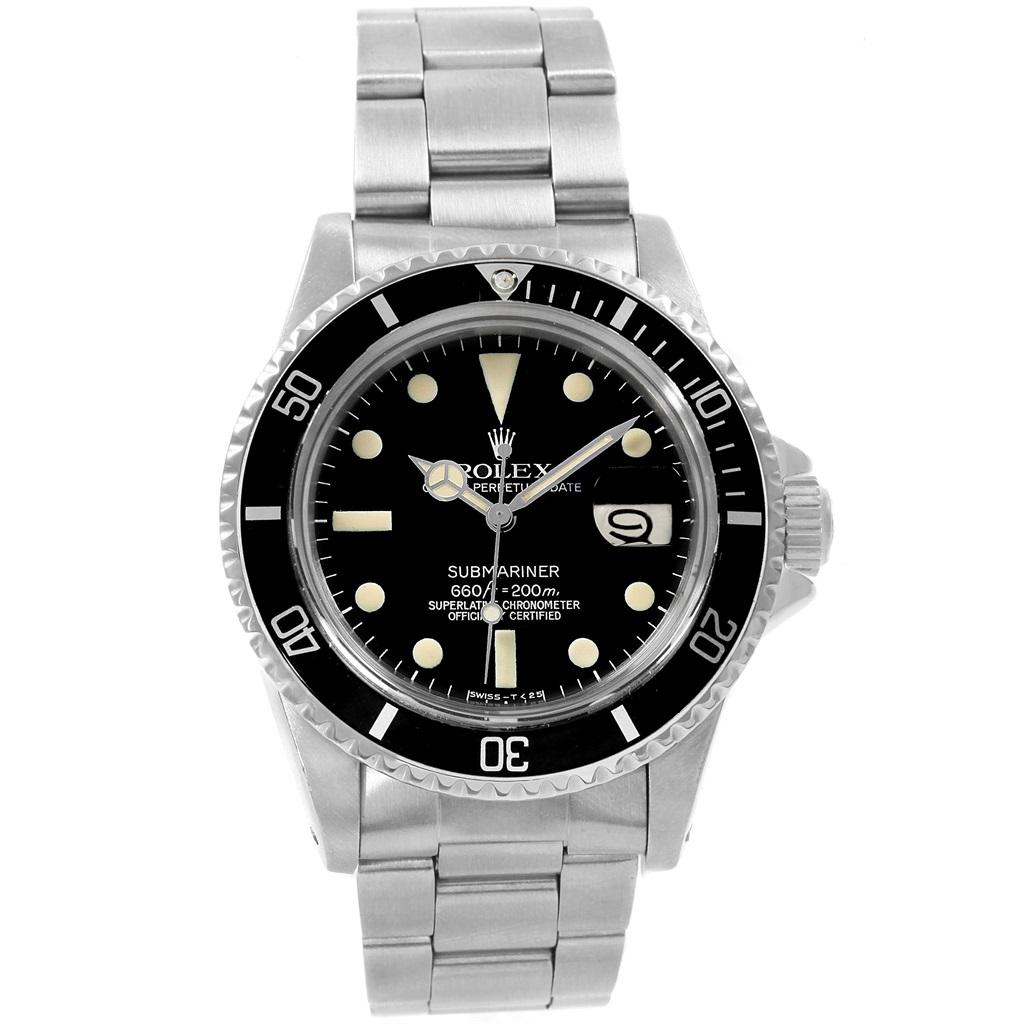 Rolex Submariner Vintage Stainless Steel Men's Watch 1680 2