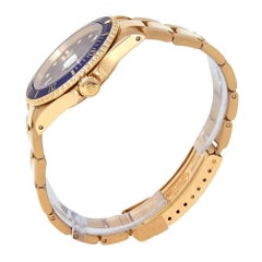 Rolex Submariner 'X Serial' 18 Karat Yellow Gold Automatic Men's Watch 16618