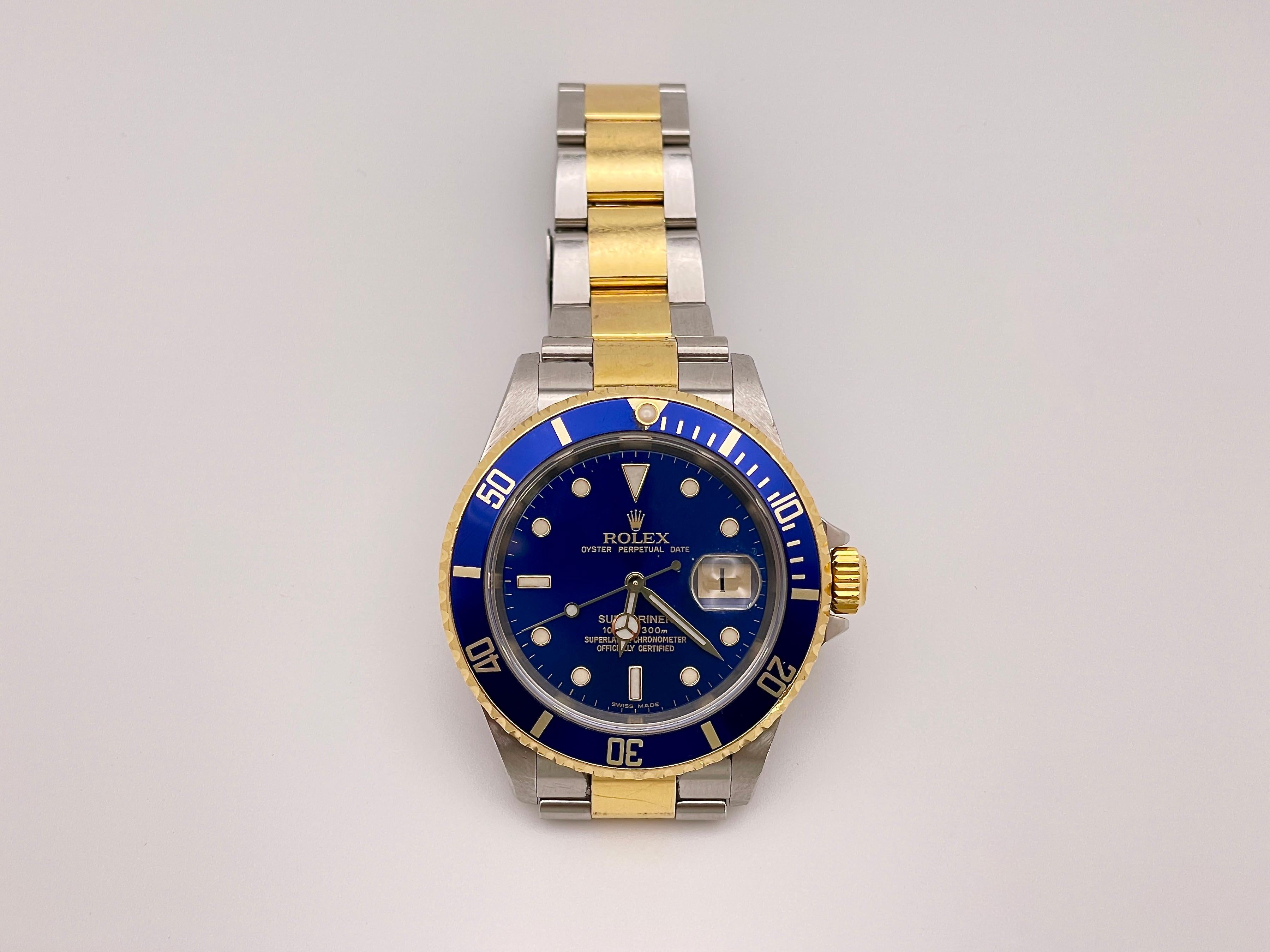 Rolex Submariner 16613 Montre automatique pour hommes Pour hommes en vente