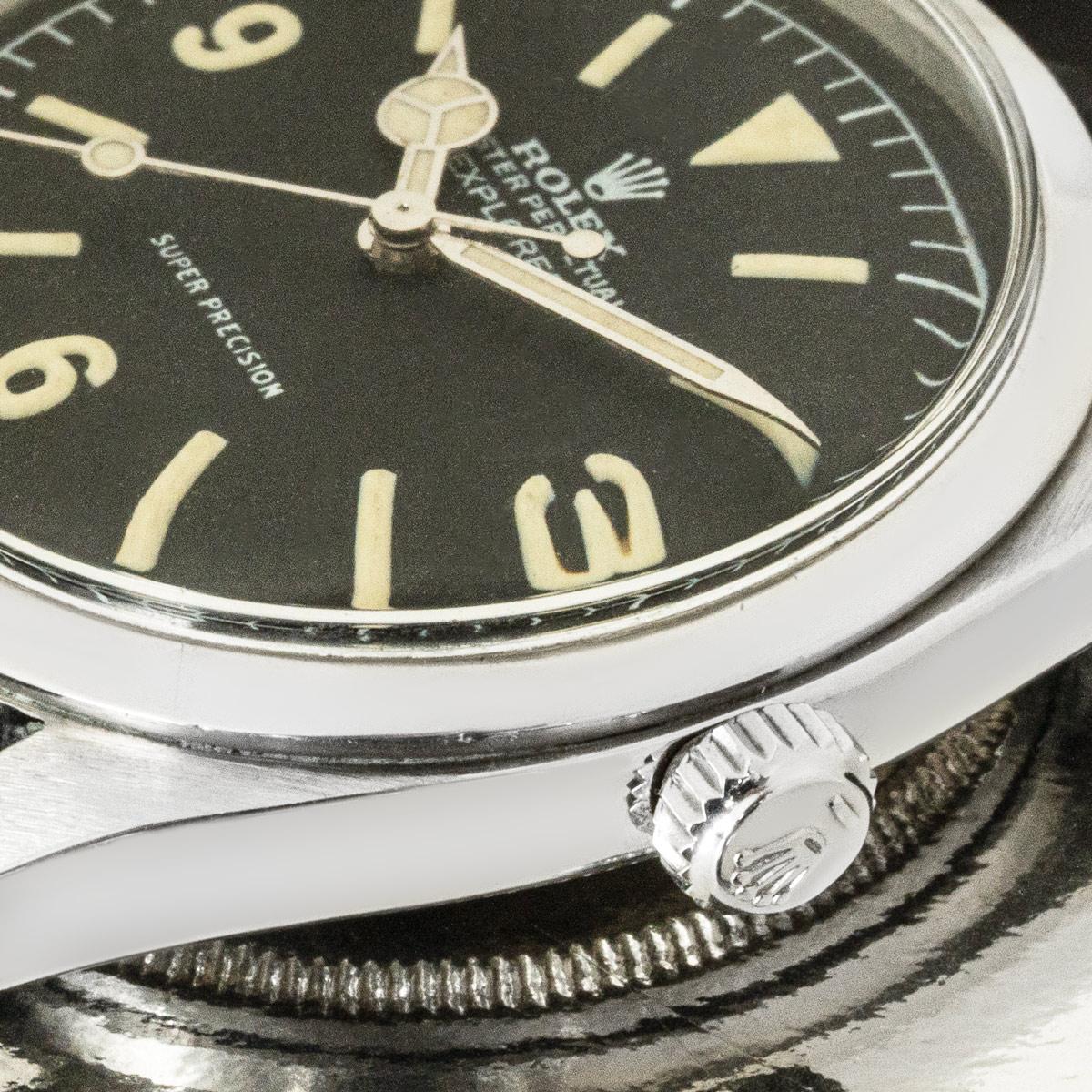 Rolex Super Precision Explorer Vintage 36mm 5504 Pour hommes en vente