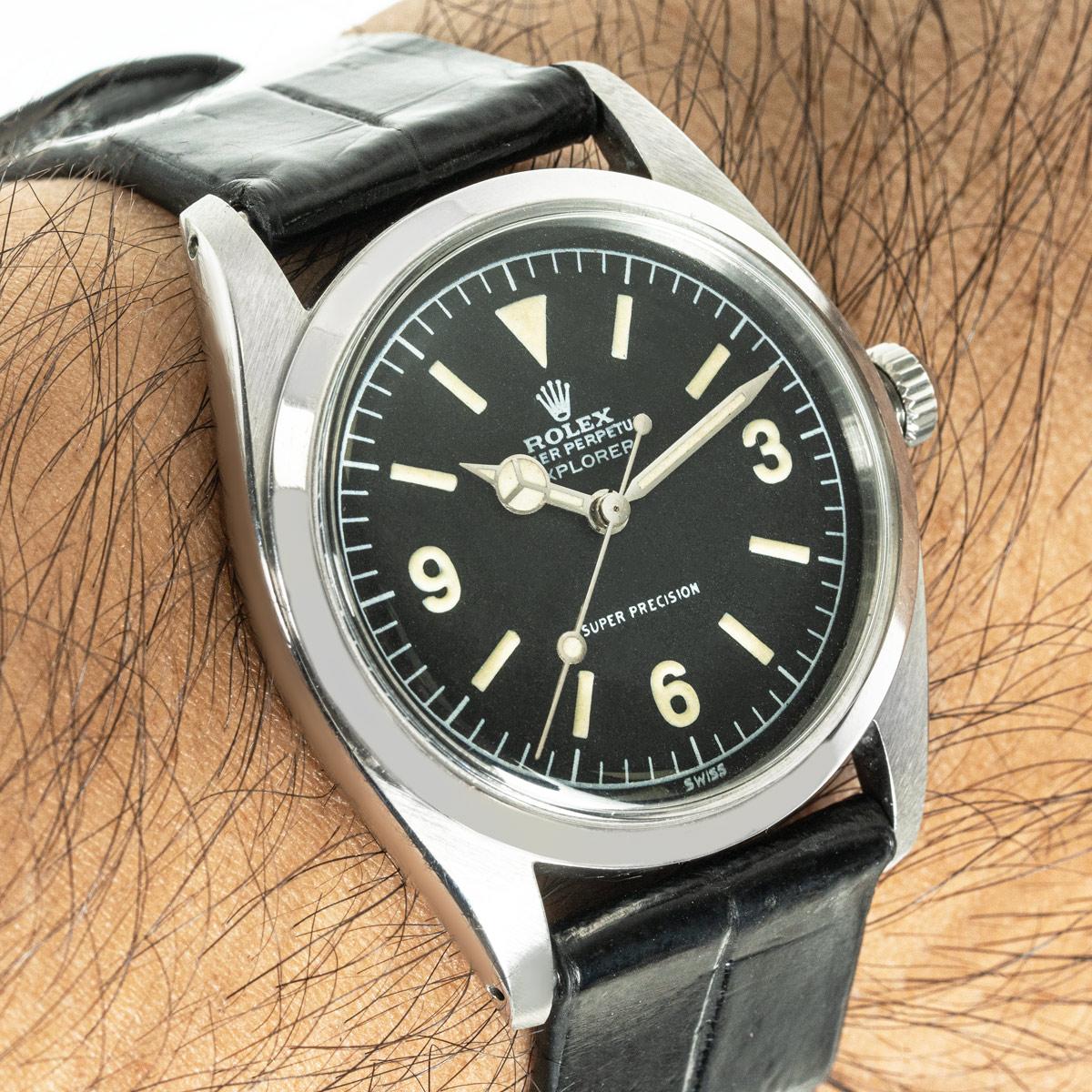 Rolex Super Precision Explorer Vintage 36mm 5504 en vente 5