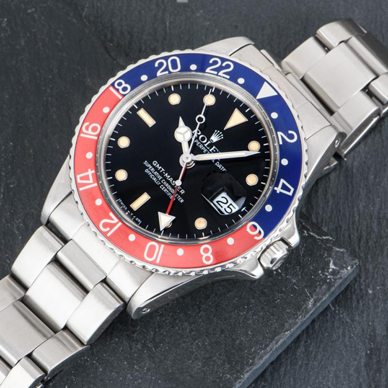 Rolex Transitional GMT-Master Pepsi 16750 For Sale 1