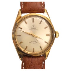 Rolex Oyster Prince in oro 34mm 7965 Orologio da uomo in pelle