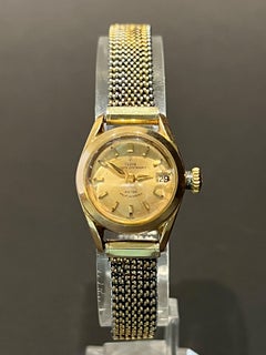 1966 Rolex Tudor Oyster Princess Gold Wristwatch