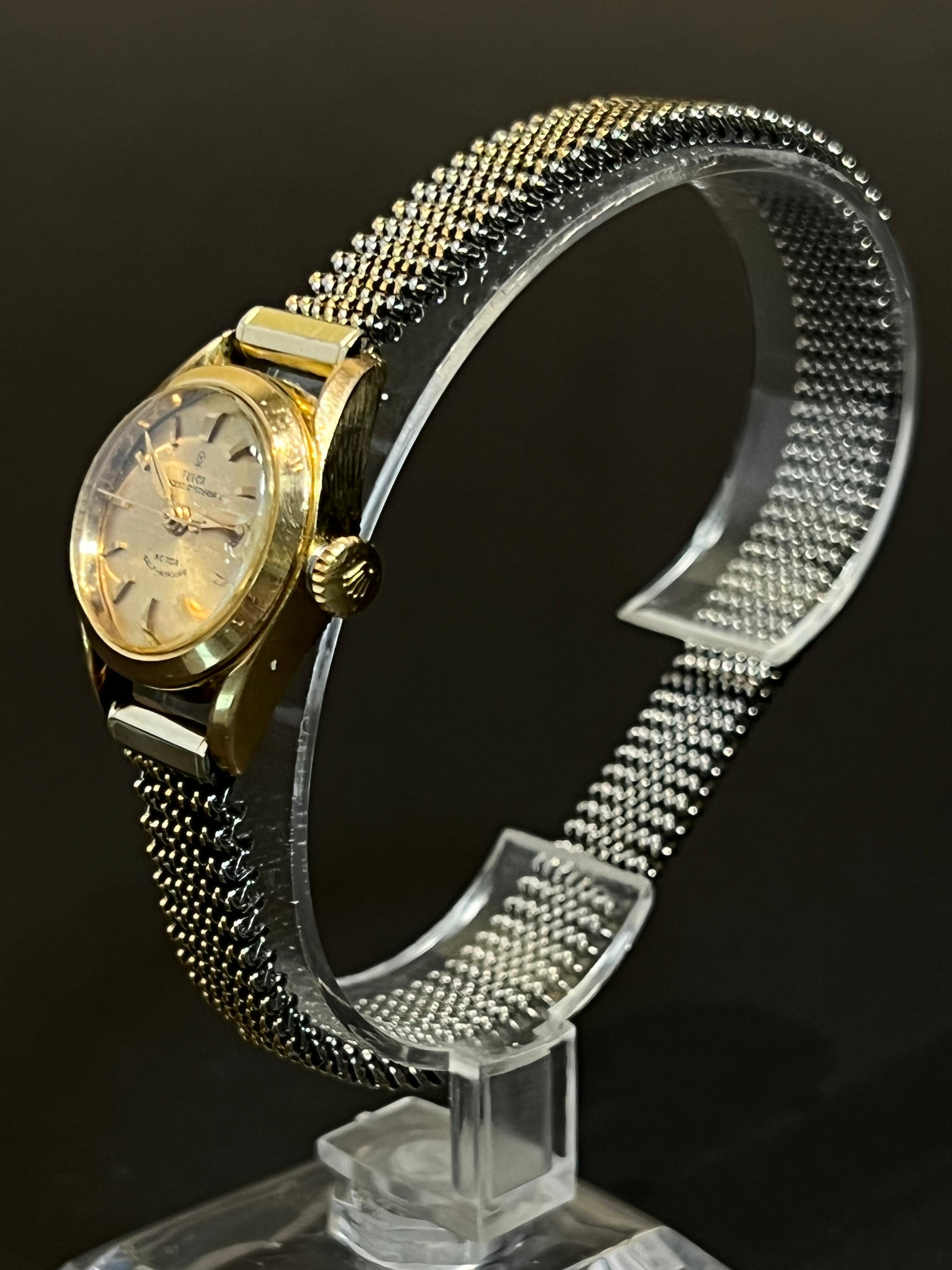 Montre-bracelet Tudor Oyster Princess en or, Rolex, 1966 en vente 1