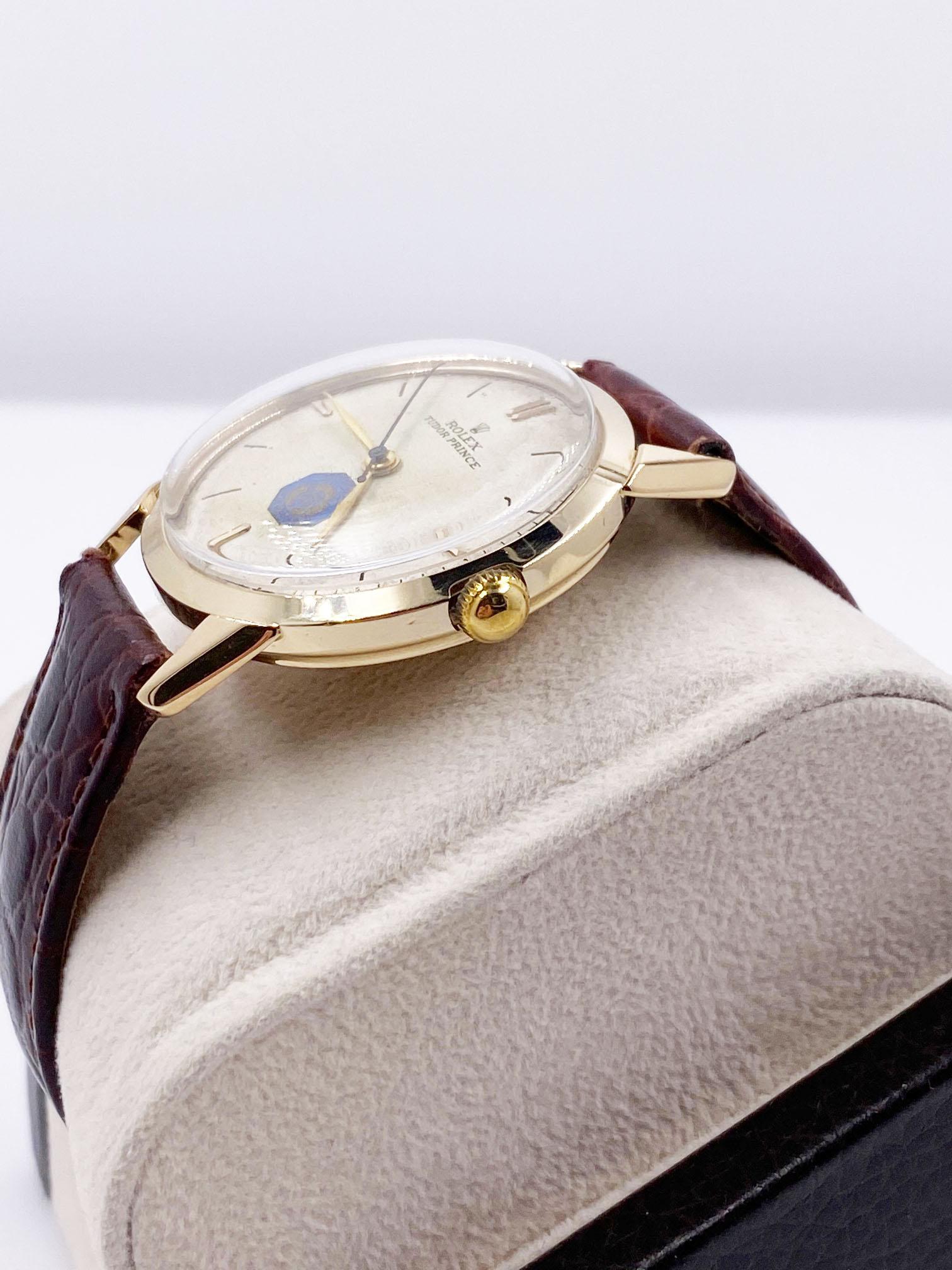 Rolex Tudor Prince Optimist International Distinguished 14 Karat Gold Box Papers 1