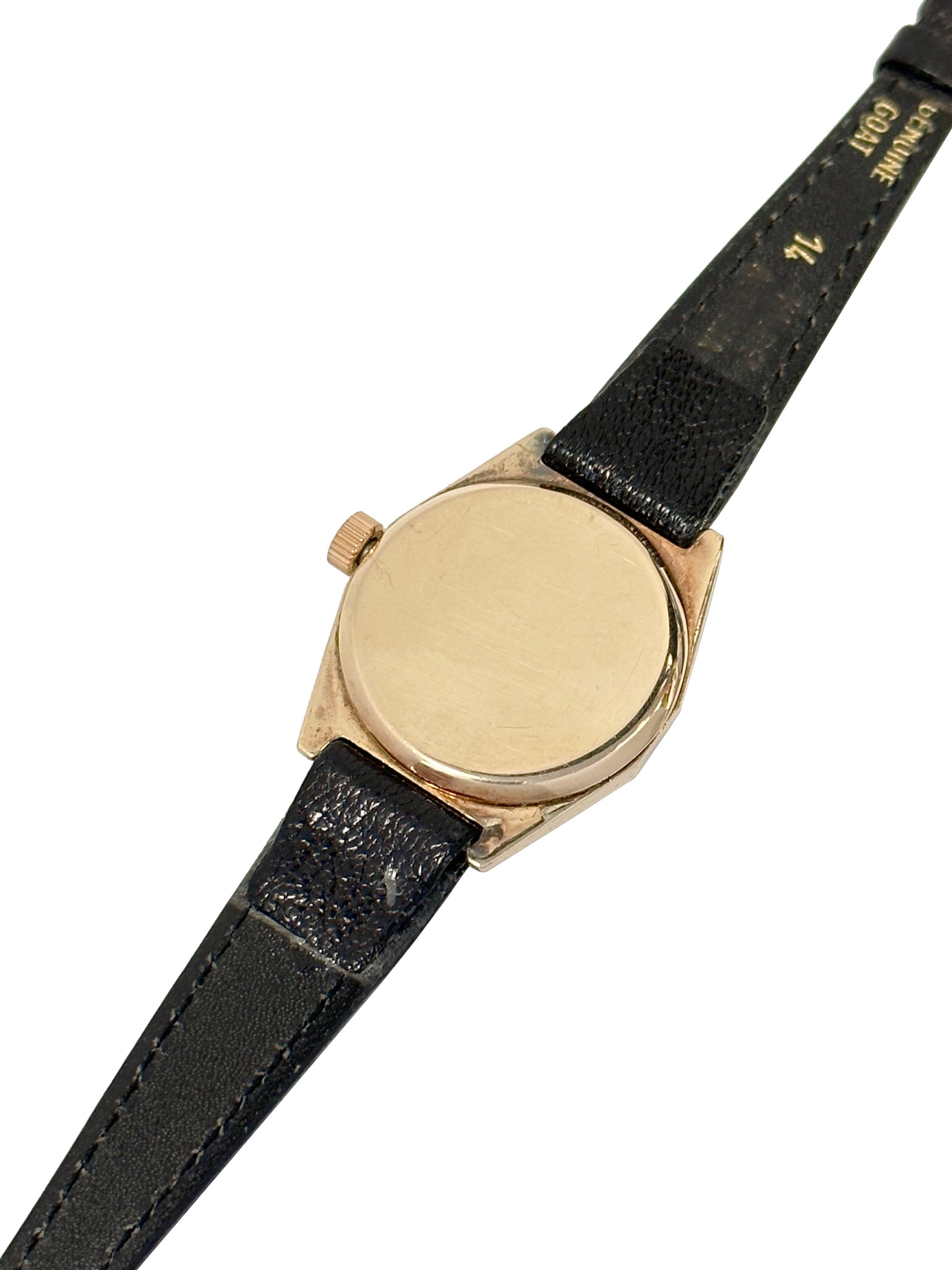 Rolex Tudor Vintage Roségold-Armbanduhr im Zustand „Hervorragend“ im Angebot in Chicago, IL