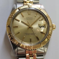 Rolex Turn-O-Graph 1625 Thunderbird 14k SS Mens 1960s 36mm Automatic RA759