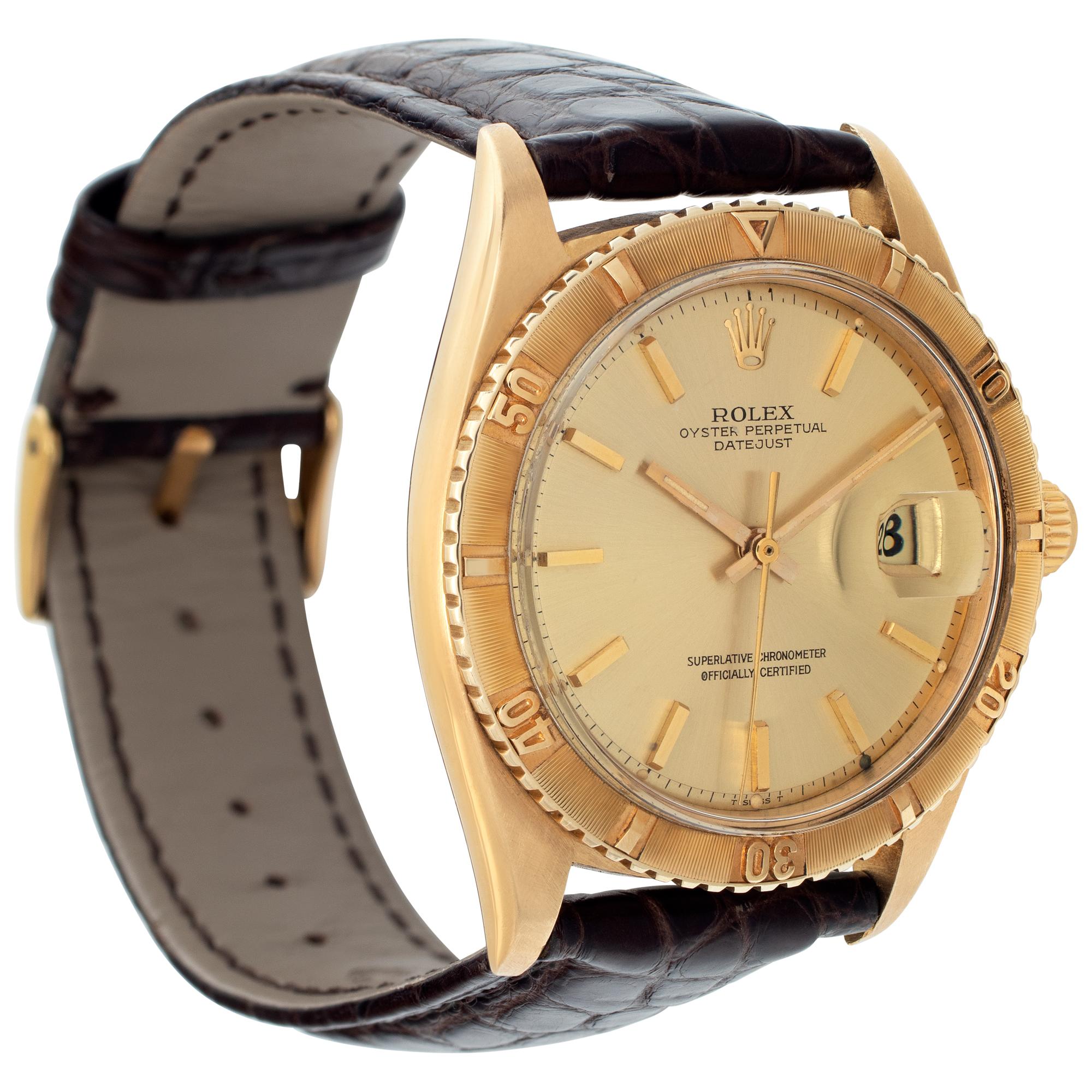 Rolex Turn-O-Graph 36mm 1625 In Excellent Condition In Surfside, FL