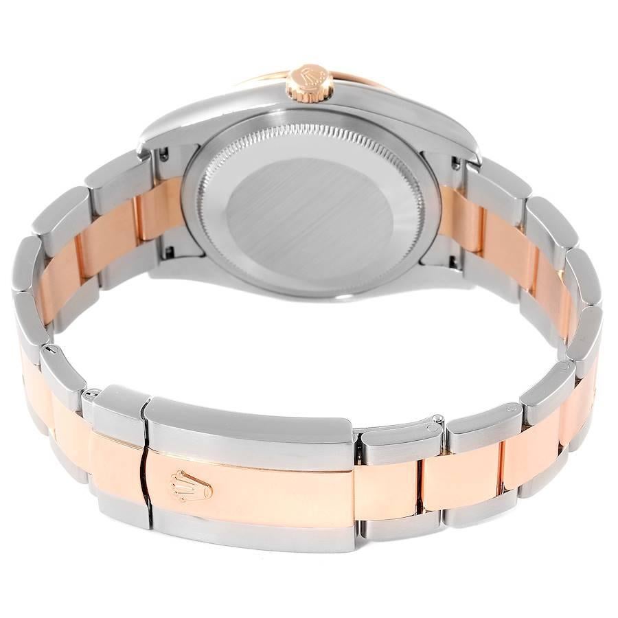 Rolex Turnograph Datejust Roségold Schwarzes Zifferblatt Herrenuhr 116261 Box Papiere 6