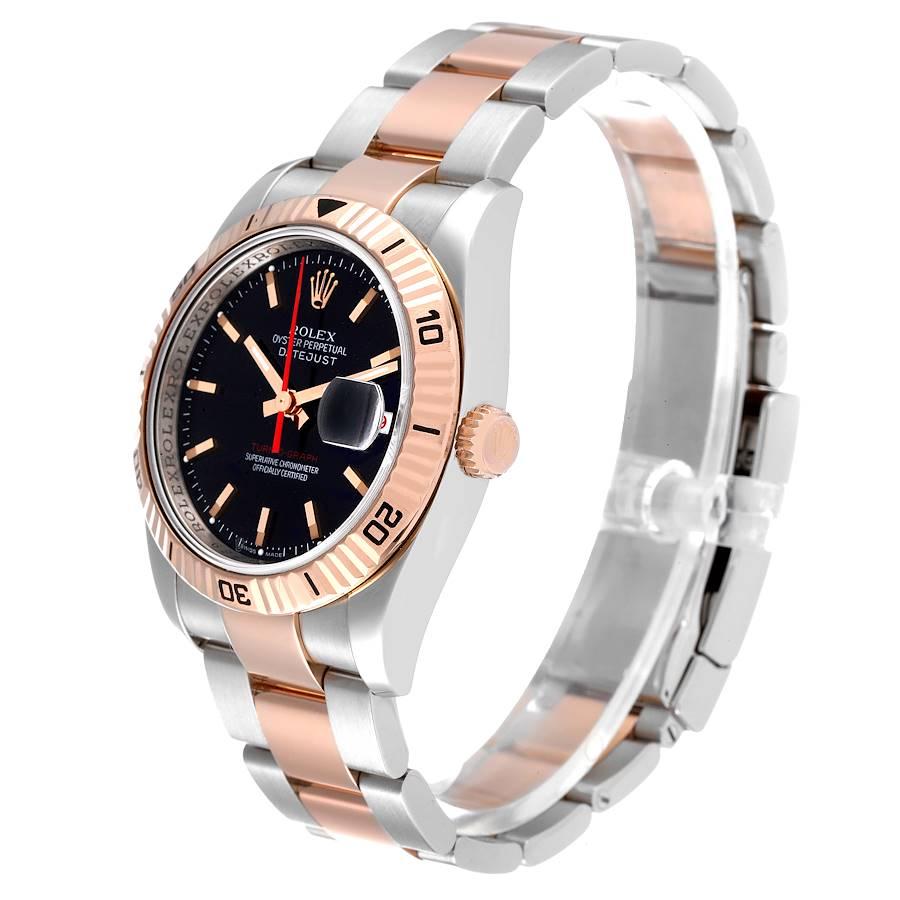 Rolex Turnograph Datejust Stahl Roségold Herrenuhr 116261 Box Papiere im Angebot 1