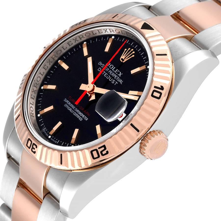 Rolex Turnograph Datejust Stahl Roségold Herrenuhr 116261 Box Papiere im Angebot 2