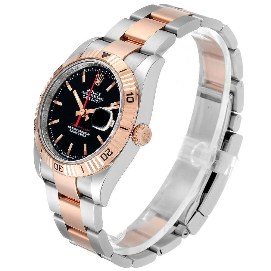 Men's Rolex Turnograph Datejust Steel Rose Gold Men’s Watch 116261