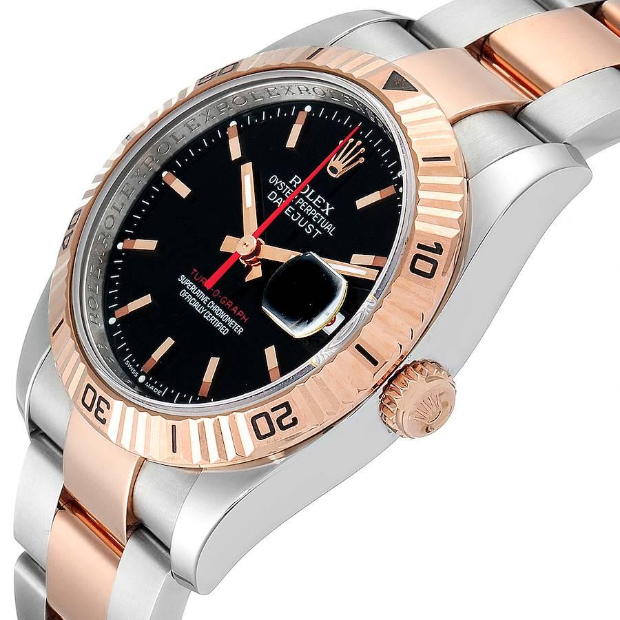 Rolex Turnograph Datejust Steel Rose Gold Men’s Watch 116261 For Sale 1