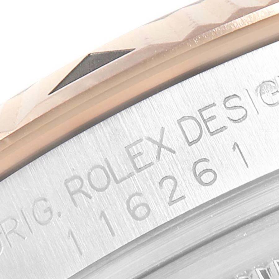 Rolex Turnograph Datejust Steel Rose Gold Men’s Watch 116261 For Sale 3