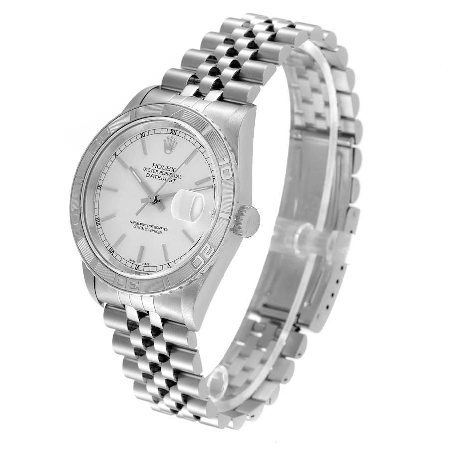 Rolex Turnograph Datejust Stahl-Weißgold-Herrenuhr 16264 Papiere 1