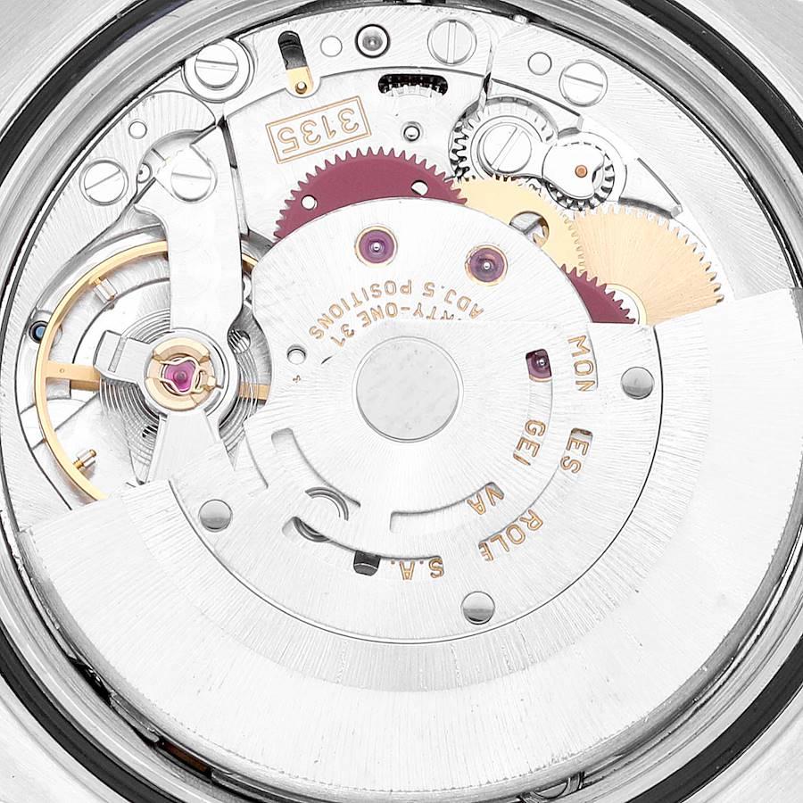 Rolex Turnograph Datejust Herrenuhr aus Stahl und Weißgold mit römischem Zifferblatt 16264 im Angebot 3