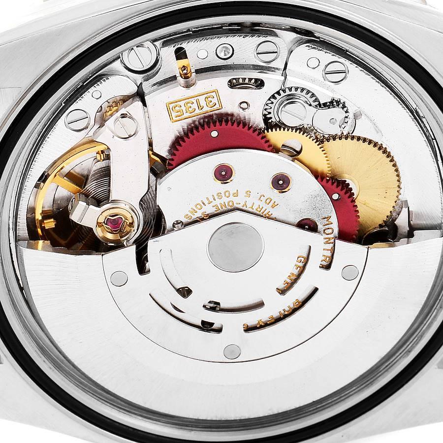 Rolex Turnograph Datejust Steel White Gold Silver Dial Mens Watch 16264 For Sale 4