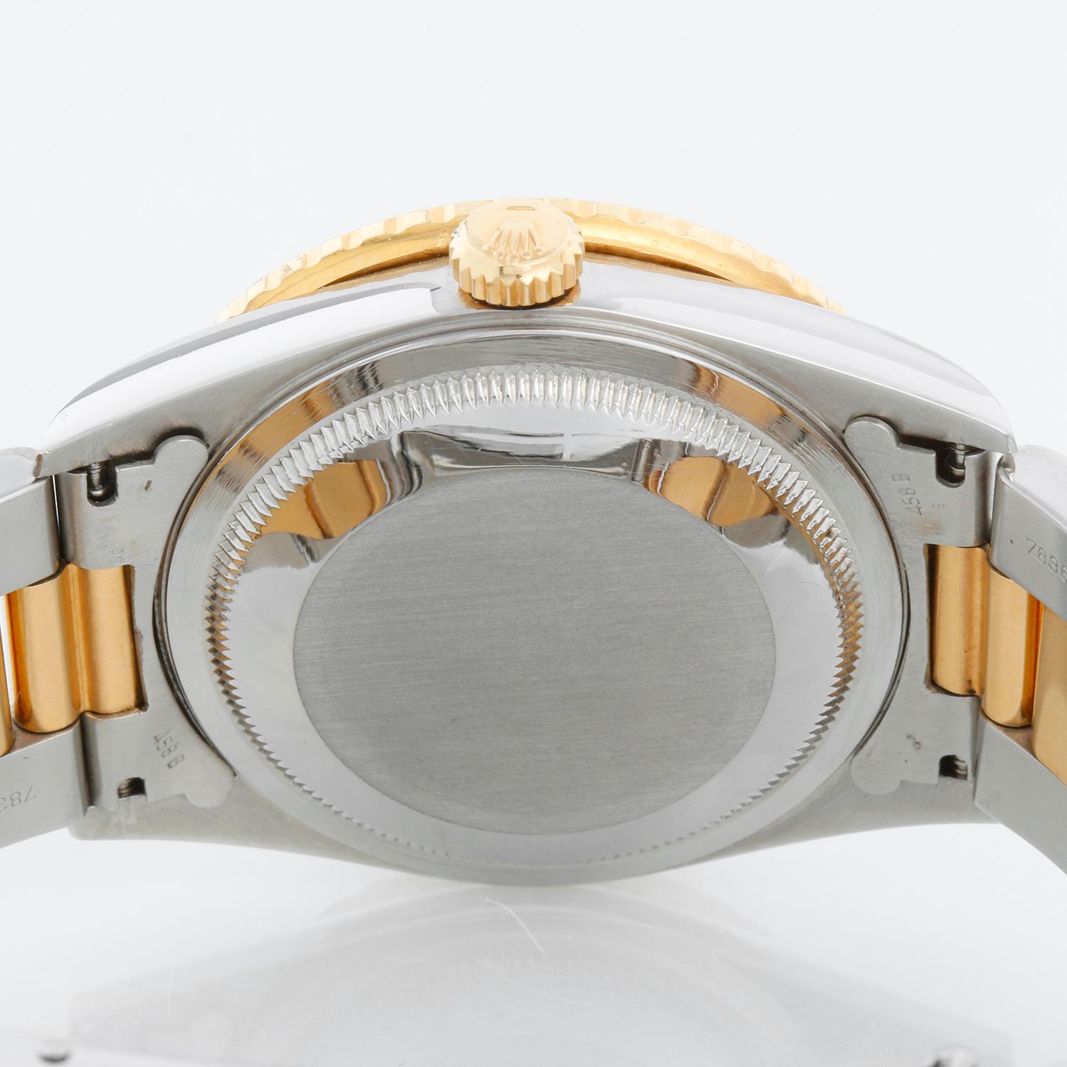 Rolex Turnograph Men's 2-Tone Watch 16263 In Excellent Condition For Sale In Dallas, TX