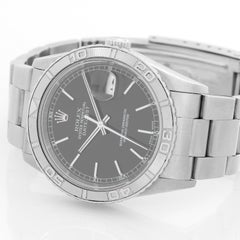 Rolex Turnograph Men's Steel Watch with Thunderbird Bezel 16264