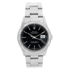 Rolex Turnograph Men's Steel Watch with Thunderbird Bezel 16264