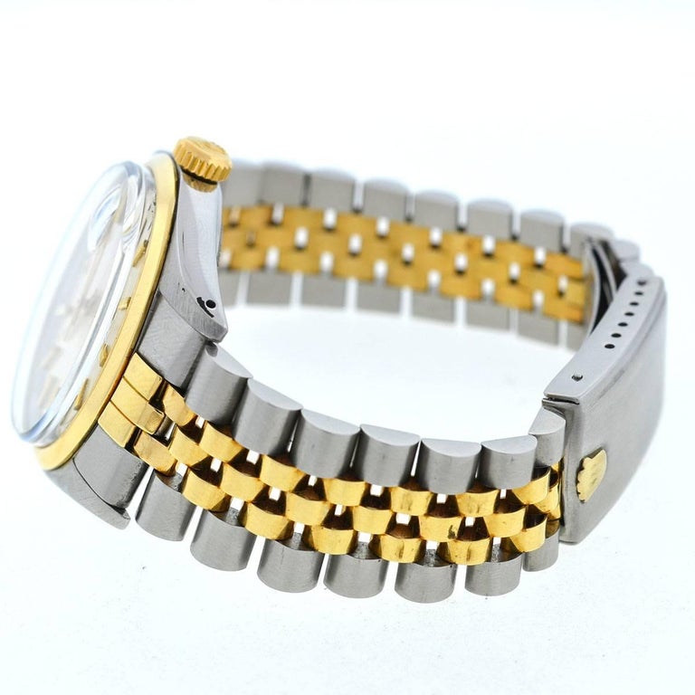 Rolex TwoTone Datejust 1601 Jubilee Bracelet at 1stDibs rolex 1601