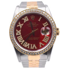 Rolex Two-Tone Datejust Watch Ref. 16233