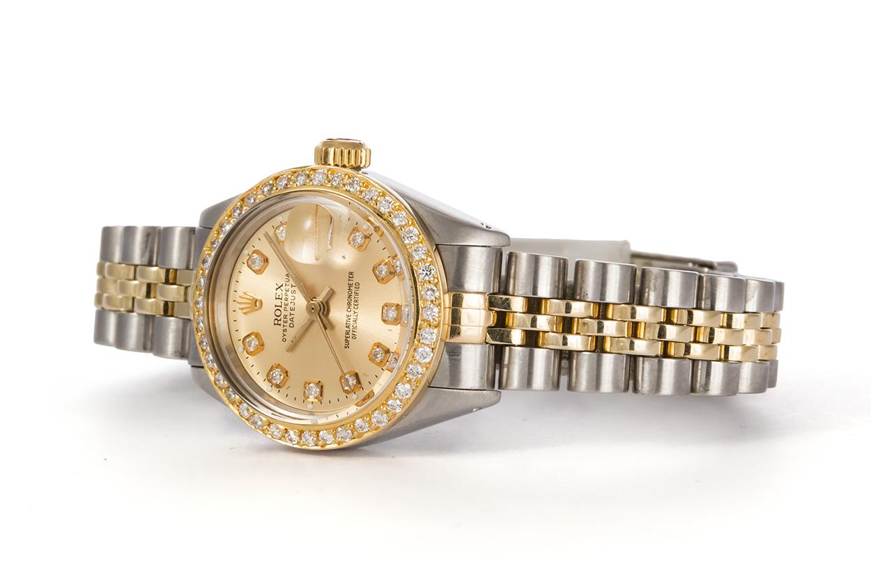 18 karat gold rolex