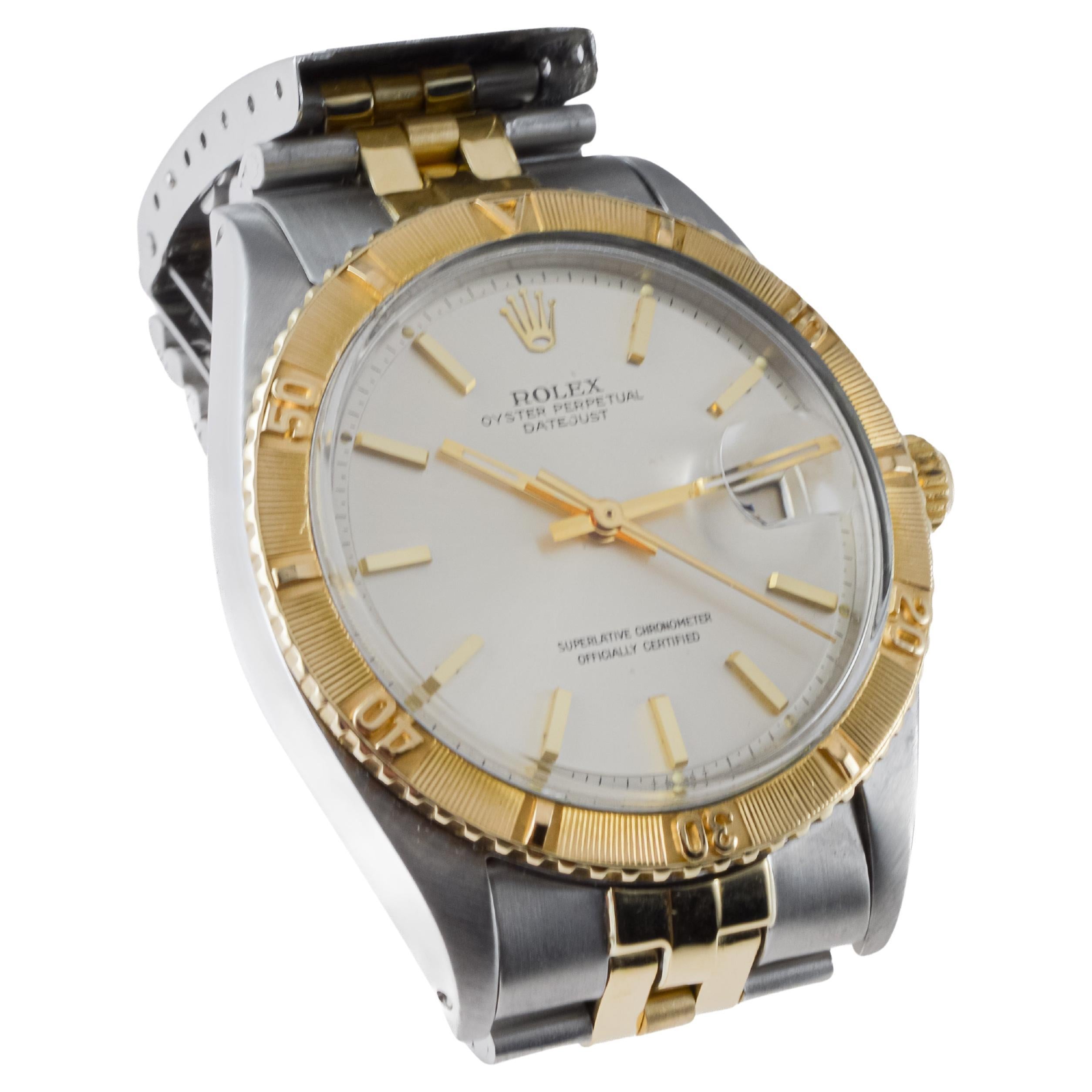 Rolex Two Tone Steel and Gold Datejust 