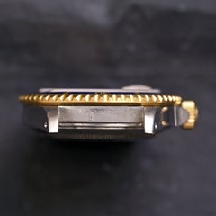 Rolex Two-Tone Submariner Gold Dial with Sapphire & Diamond Indexes Ref. 16613