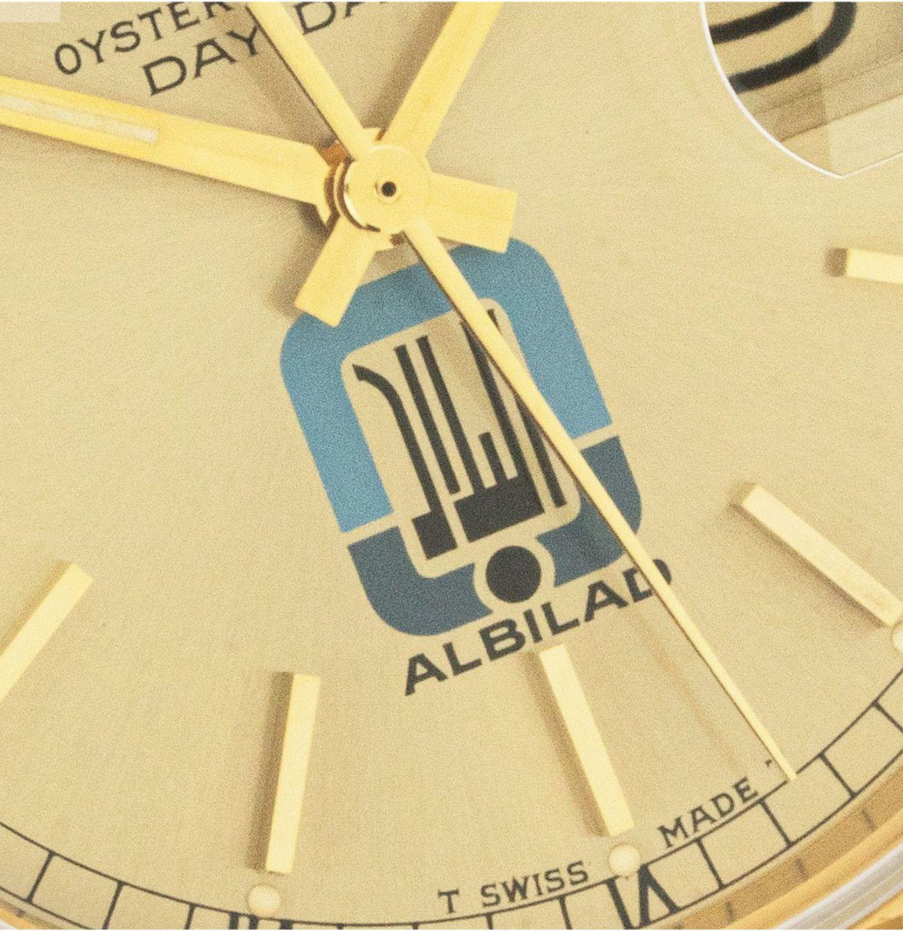 Rolex Montre non portée NOS Day-Date Al Bilad avec cadran 18038 Pour hommes en vente