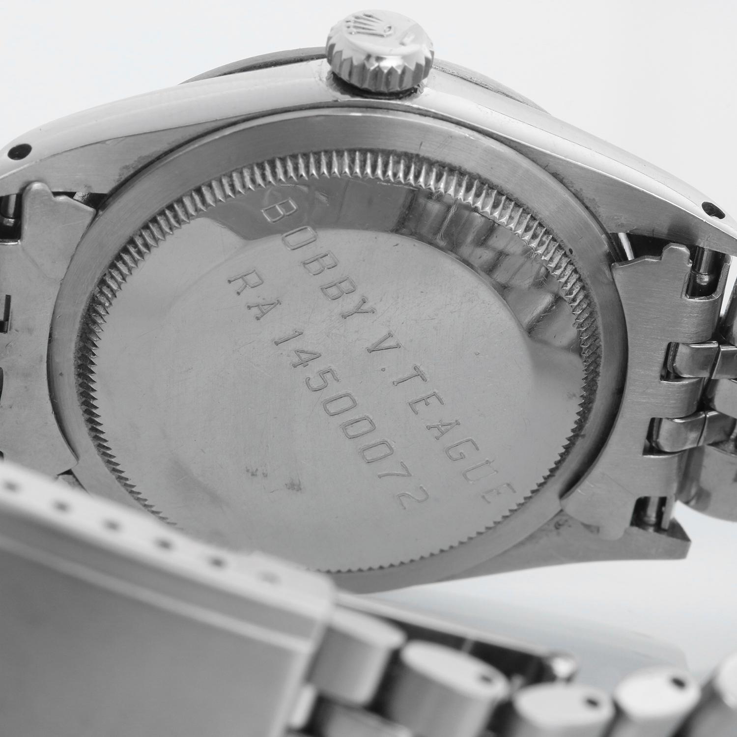 Rolex Vintage 1016 Explorer Gilt Underline Dial 1963 With Military Inscription For Sale 7
