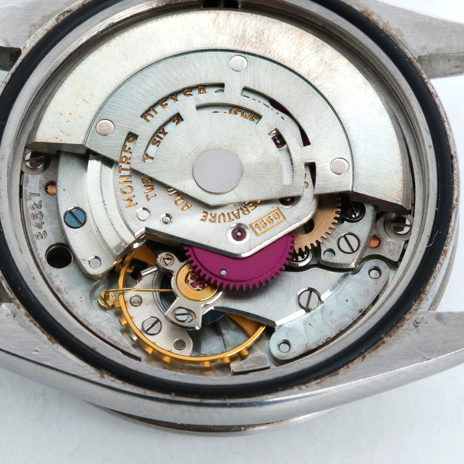 Rolex Vintage 1016 Explorer Gilt Underline Dial 1963 With Military Inscription For Sale 2