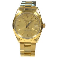 Rolex Vintage 15505 Gold Shell Automatic Wrist Watch