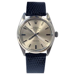 Rolex Vintage 1966 Stahl Air-king Automatik mit Sonnenschliff-Zifferblatt