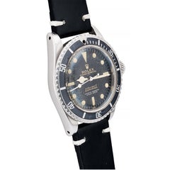 Rolex Vintage 5512 Gilt Underline Dial Pointed Crown Guard Submariner Full Set