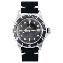 Rolex Vintage 5512 Gilt Underline Dial Pointed Crown Guard Submariner Full Set