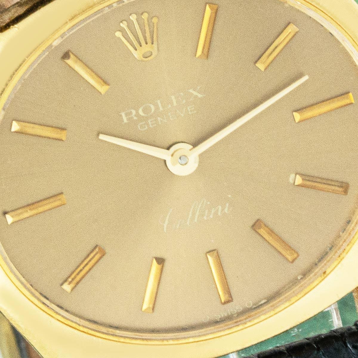 Rolex Vintage Cellini Yellow Gold 3802 In Good Condition In London, GB
