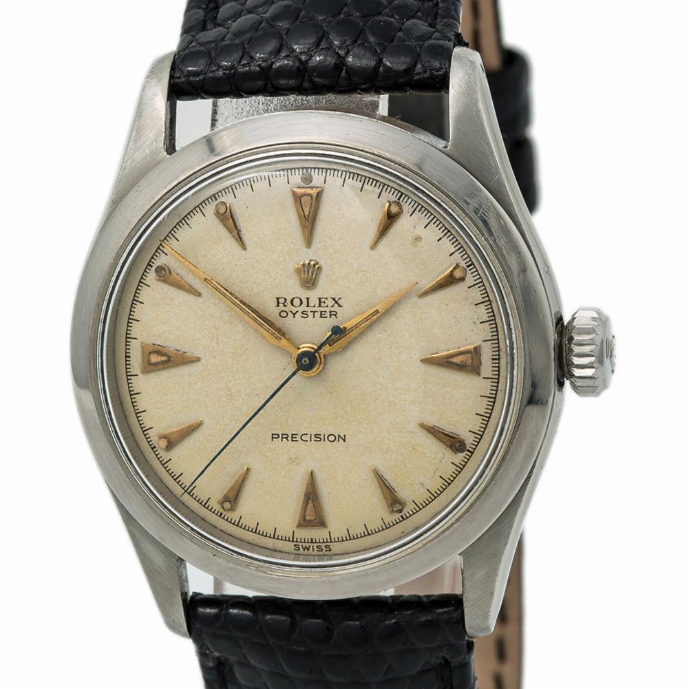 Contemporary Rolex Vintage Collection 6482, Off White Dial, Certified For Sale