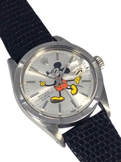 Rolex Montre-bracelet vintage personnalisée Mickey Mouse avec cadran automatique